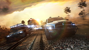 three vehicle digital wallpaper, video games, The Crew HD wallpaper