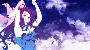 female anime character wallpaper, Haruka