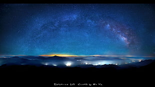 galaxy, photography, Milky Way HD wallpaper