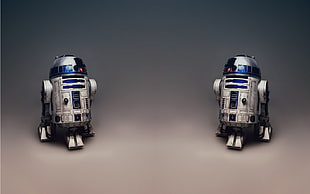 two Star Wars R2-D2 poster, Star Wars HD wallpaper