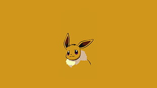 Pokemon Eevee illustration, Pokémon, Eevee