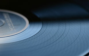 black vinyl record, vinyl, music
