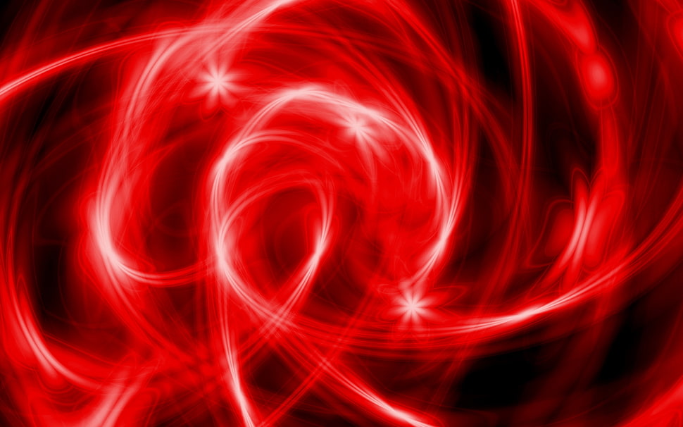 red spiral painting HD wallpaper
