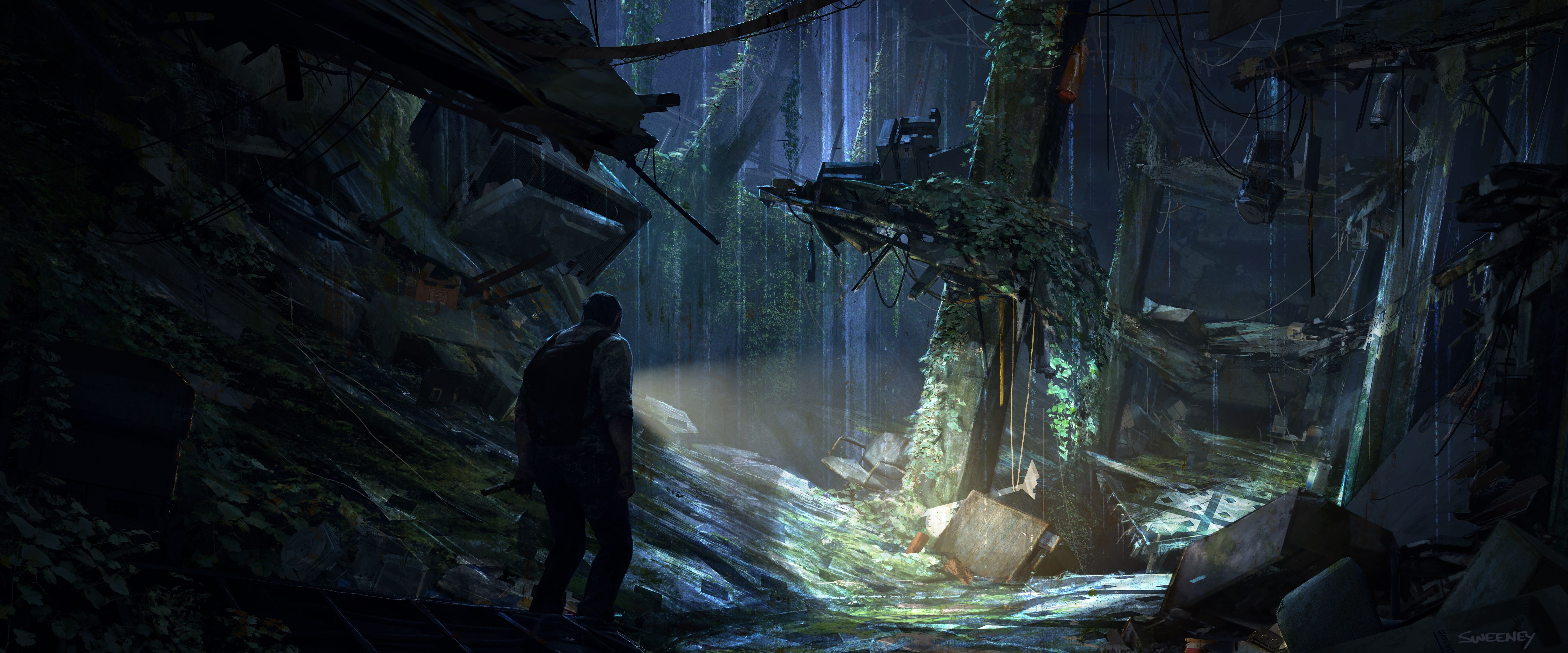 Person on forest movie still, The Last of Us, concept art, video games,  digital art HD wallpaper | Wallpaper Flare