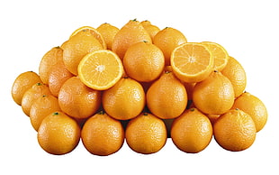 pile of orange fruits HD wallpaper