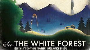 The White Forest text, video games, artwork, Half-Life 2, Half-Life HD wallpaper