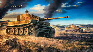 War Of Tank wallpaper, tank, war, Tiger 131