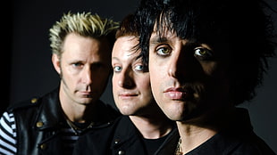 Green Day band members HD wallpaper