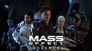 Mass Effect Andromeda digital wallpaper, Mass Effect: Andromeda, Mass Effect, Andromeda Initiative, Ryder