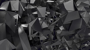 grayscale digital wallpaper