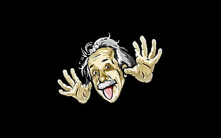 Albert Einstein illustration, Albert Einstein