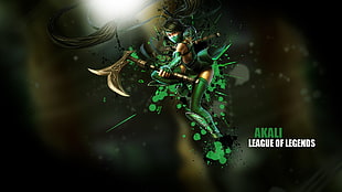 League of Legends Akali, video games, Akali, League of Legends