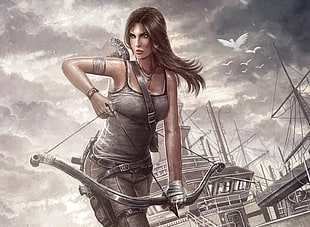 Tomb Raider poster HD wallpaper