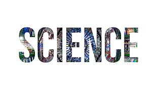 Science logo, science, Large Hadron Collider, technology, typography