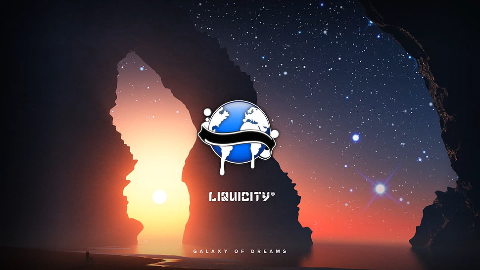 Liquicity logo, Liquicity HD wallpaper