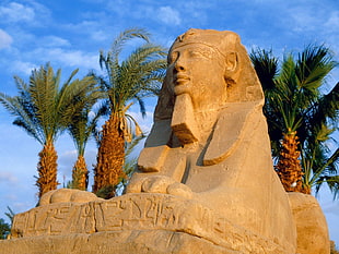The Great Sphynx statue, architecture, Egypt