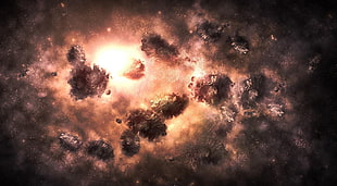 galaxies 3d wallpaper