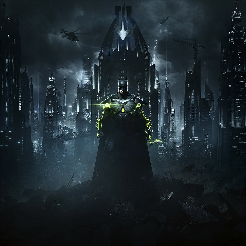 Batman poster HD wallpaper