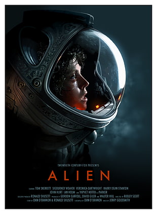 Alien poster, Alien (movie), poster, Sigourney Weaver, movie poster