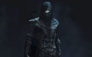 man wearing mask, video game characters, Thief, video games HD wallpaper