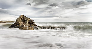 sea, water, ocean, storm