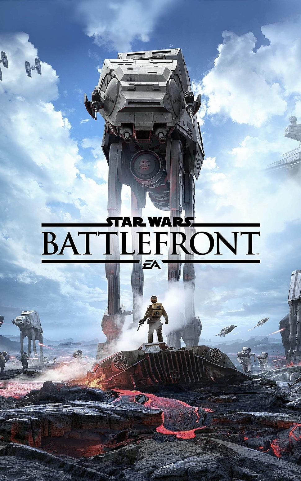 Star Wars Battlefront game cover, Star Wars: Battlefront, Star Wars, video games, portrait display HD wallpaper