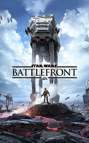 Star Wars Battlefront game cover, Star Wars: Battlefront, Star Wars, video games, portrait display