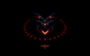 black character wallpaper, demon, Diablo III