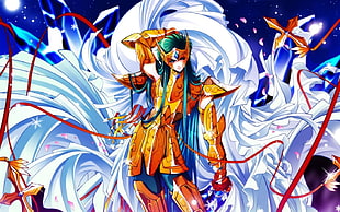 animated man wallpaper, Saint Seiya Omega, anime, anime boys