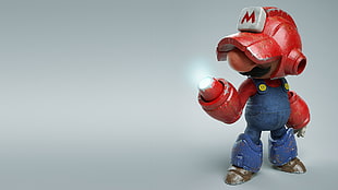 Megaman mario model figure