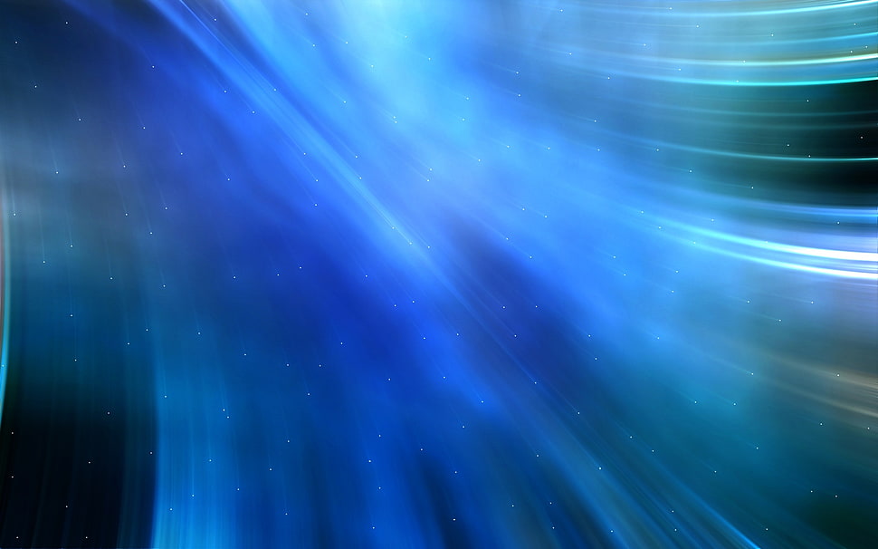 blue and black light digital wallpaper HD wallpaper