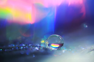 bubble wallpaper, bubbles, colorful, simple background, macro