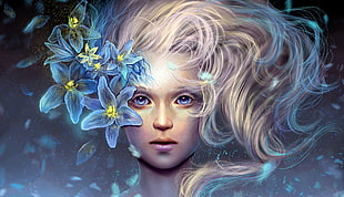 fairy illustration HD wallpaper