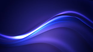 purple and blue light