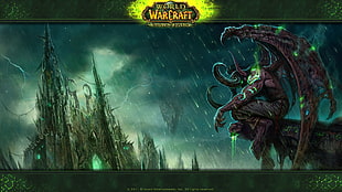 World of Warcraft cover,  World of Warcraft, World of Warcraft: The Burning Crusade, Illidan Stormrage, video games HD wallpaper