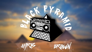 Black Pyramid Chris Brown album wallpaper, black pyramid, chris brown, breezy