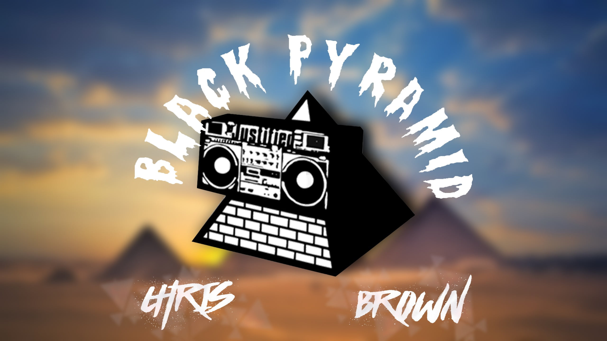 Black Pyramid Chris Brown album wallpaper, black pyramid, chris brown, breezy