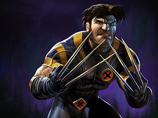 Marvel X-Men Wolverine digital wallpaper, Wolverine, X-Men, Marvel Comics