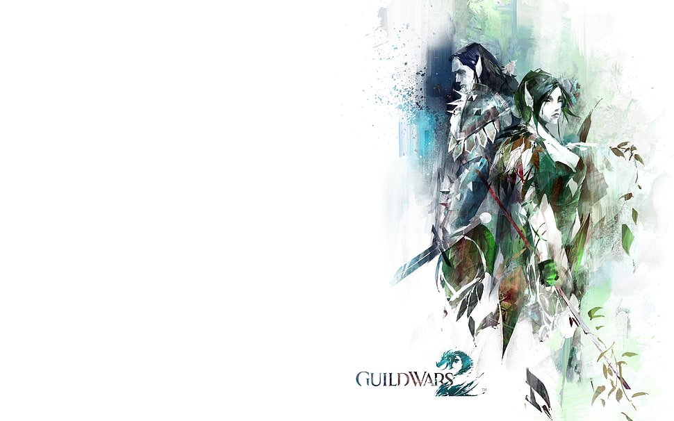 Guild Wars 2 poster HD wallpaper