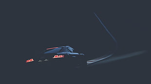 car, night, Audi, Audi R8