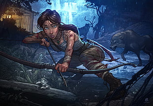 Tom Raider Lara Croft poster
