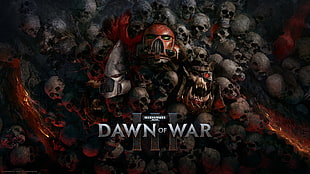 Dawn of War digital wallpaper, Warhammer 40,000: Dawn of War  III, Warhammer 40,000, Warhammer, space marines HD wallpaper
