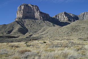 gray rock formation, landscape