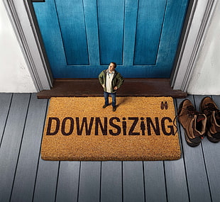 Downsizing doorway rug, Downsizing, Matt Damon, 5k HD wallpaper