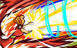 Pokemon Ho Oh artwork, ishmam, Pokémon, Ho-Oh HD wallpaper