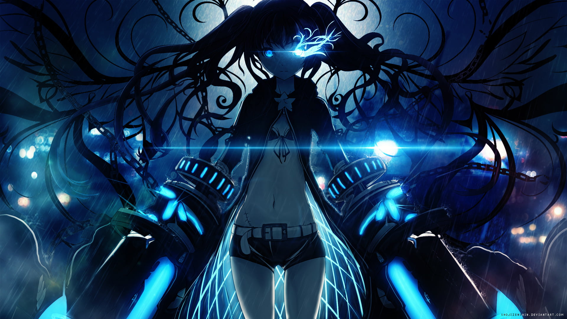 Featured image of post Black Rock Shooter Wallpaper Iphone See more ideas about black rock shooter black rock shooters