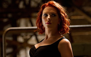 Scarlett Johanssen, Scarlett Johansson, The Avengers, Black Widow HD wallpaper