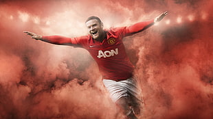 Wayne Rooney, Manchester United , soccer, Wayne Rooney  HD wallpaper