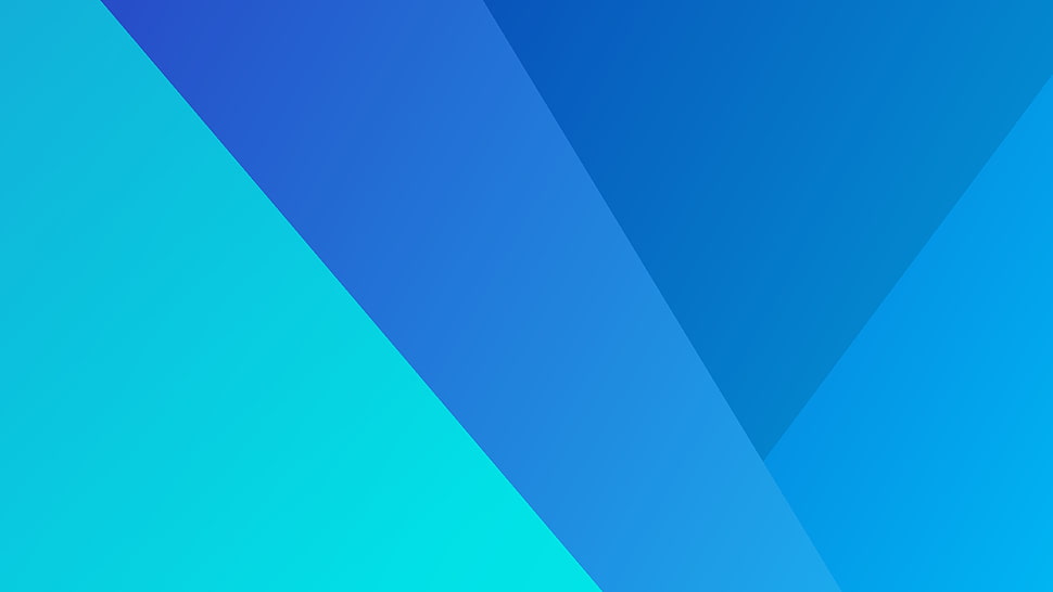 Pentagon, Gradient, Blue, Green HD wallpaper