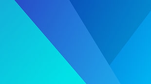 Pentagon, Gradient, Blue, Green